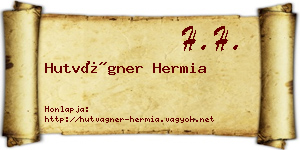 Hutvágner Hermia névjegykártya